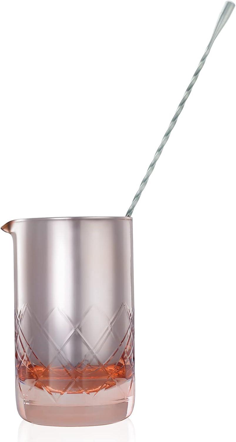 image:imageBarfly Mixing Glass Rose 17 Oz 500 Ml