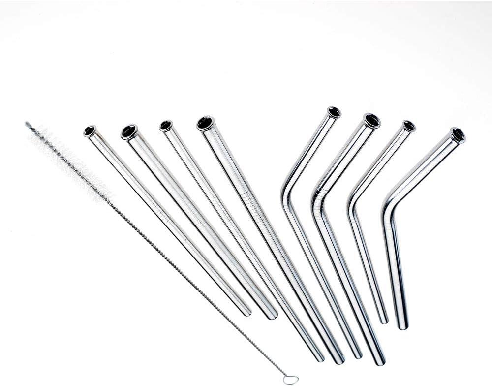 image:imageBarfly Stainless Steel Straw 6 12 516 Diam Straight85 25 Diam Pack of 2