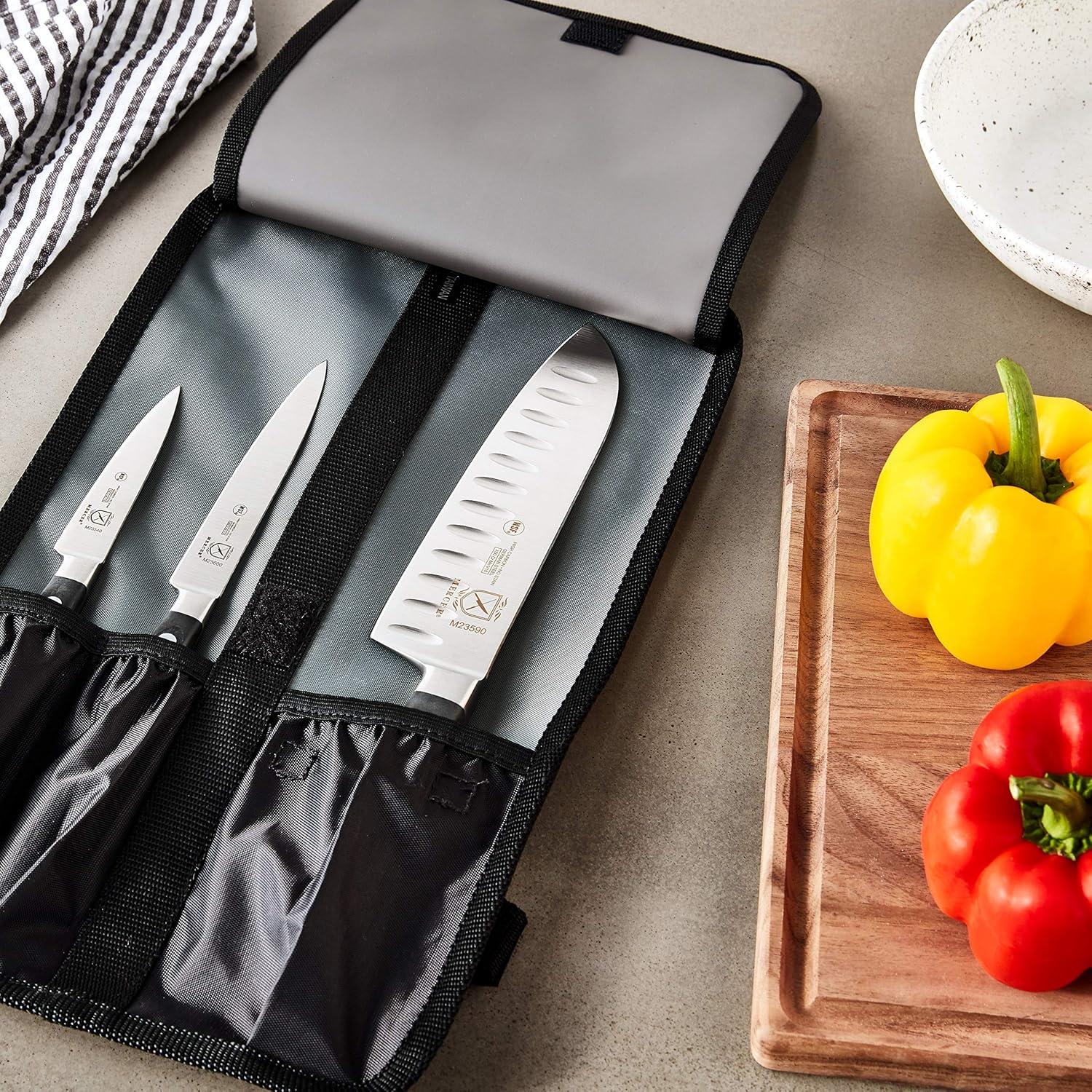 image:imageMercer Culinary 4Piece Forged Renaissance Starter SetBlack7 Pack of 3