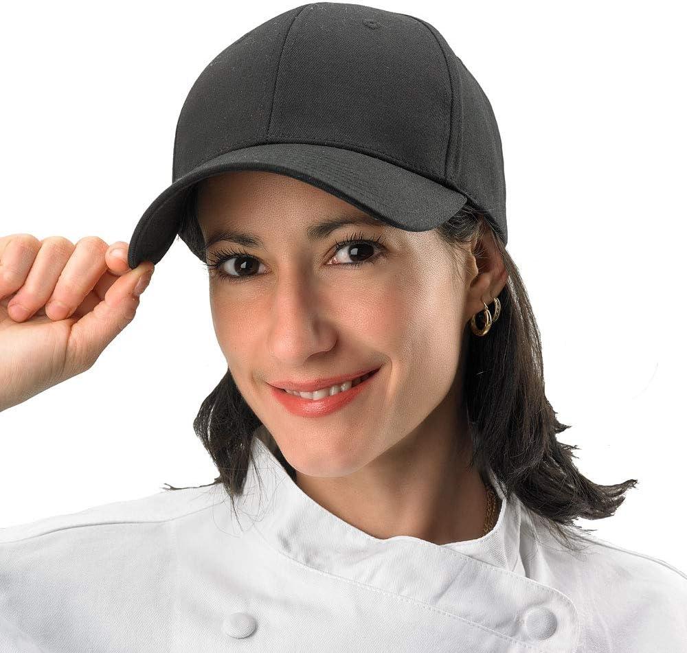 image:imageMercer Culinary Classic Baseball Cap Black OS Model Number M60080BK