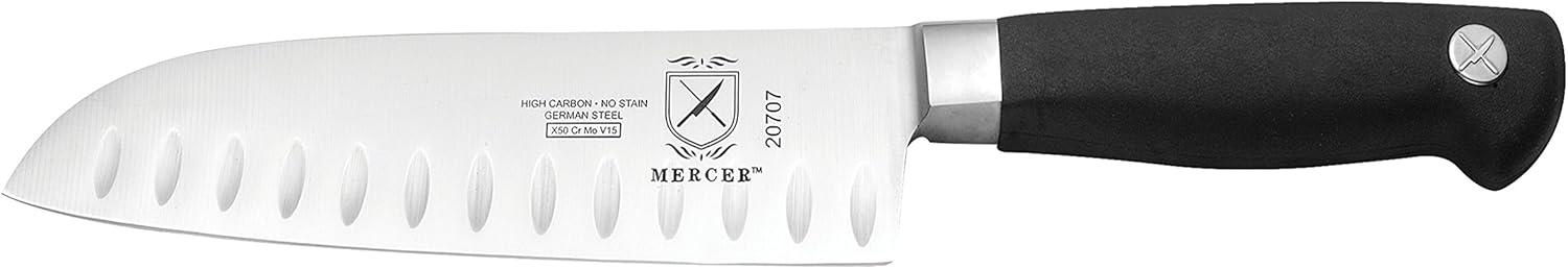 image:imageMercer Culinary Genesis 7Piece Forged Steak Knife Set SteelBlackForged Knife Set with Case 10Piece
