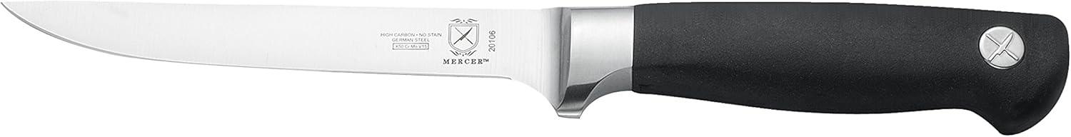 image:imageMercer Culinary M20000 Genesis 6Piece Forged Knife Block Set Tempered Glass BlockBlack6Piece Wood Glass