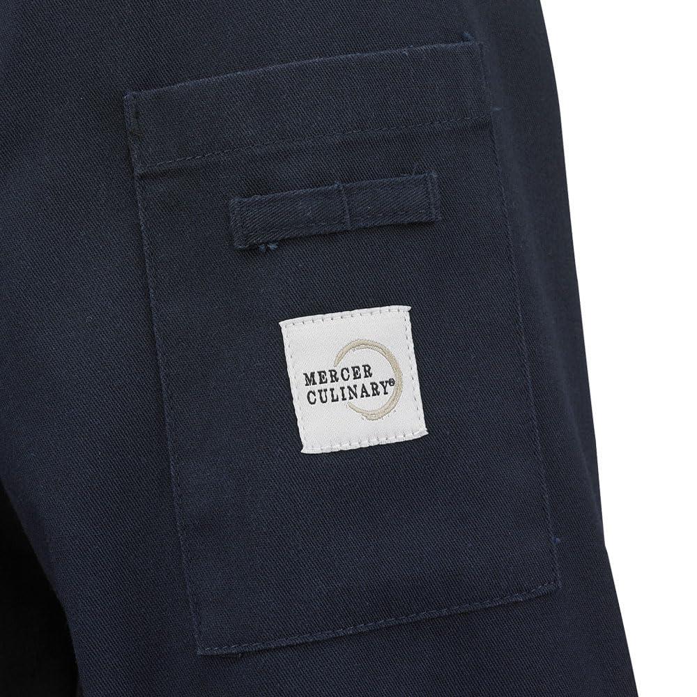 image:imageMercer Culinary M60020RD1X Millennia Womens Cook Jacket with Traditional Button XLarge RedNavy Blue