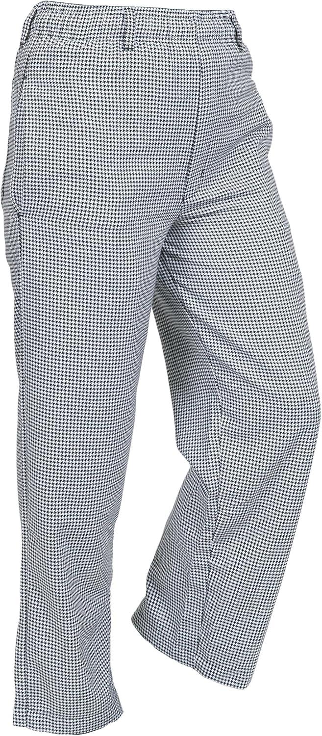 image:imageMercer Culinary M61050HT3X Genesis Mens Chef Pants in Hounds Tooth 3XLarge BlackWhiteBlack and White Houndstooth