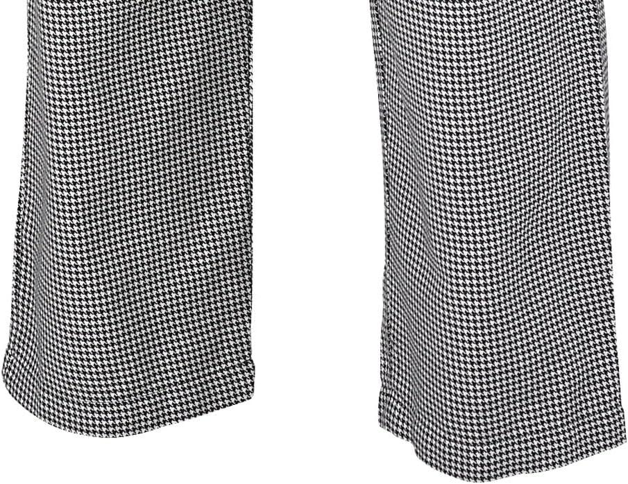 image:imageMercer Culinary M61050HT3X Genesis Mens Chef Pants in Hounds Tooth 3XLarge BlackWhiteBlack and White Houndstooth