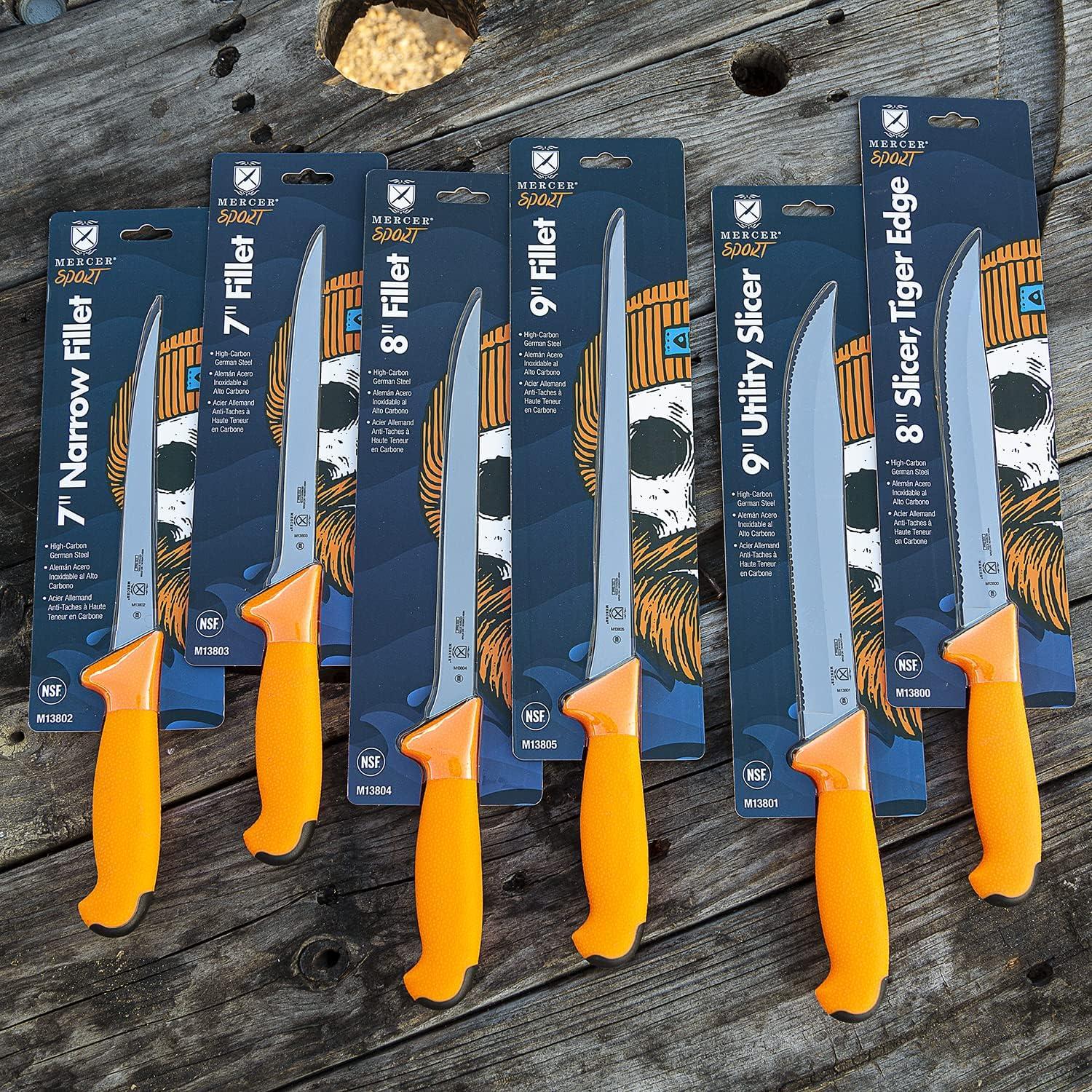 image:imageMercer Culinary Mercer Sport M13804 Fishing Knife 8 Fillet Orange