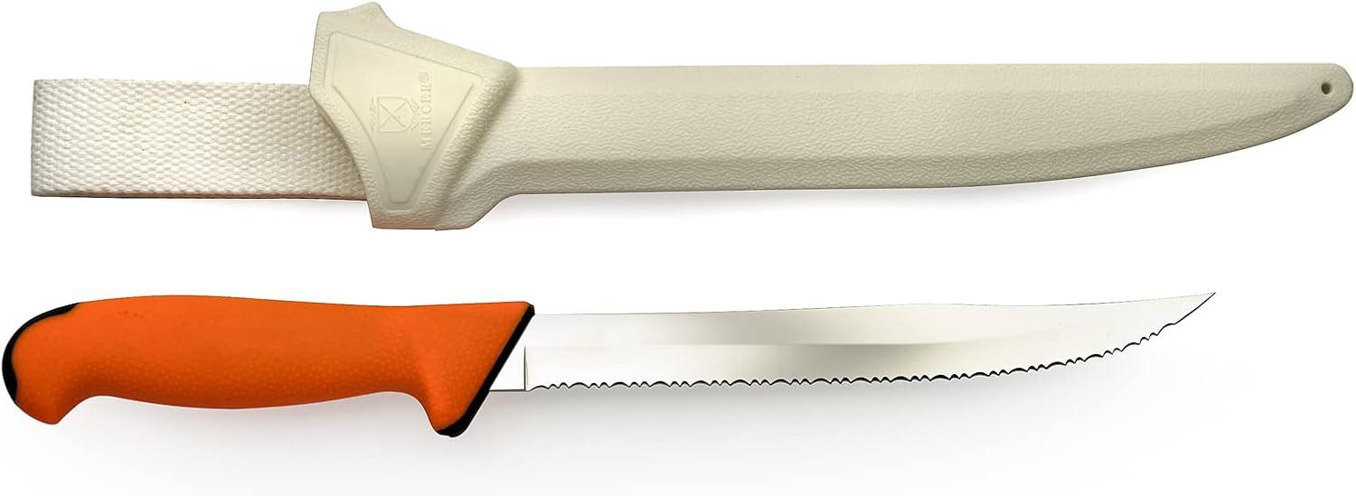 image:imageMercer Culinary Mercer Sport M13805 Fishing Knife 9 Fillet OrangeWhite