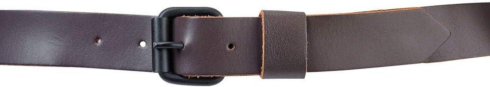 image:imageMercer Culinary Metro Edge Renegade Bib Server Apron Black Denim with Brown Leather StrapsBlack Denim