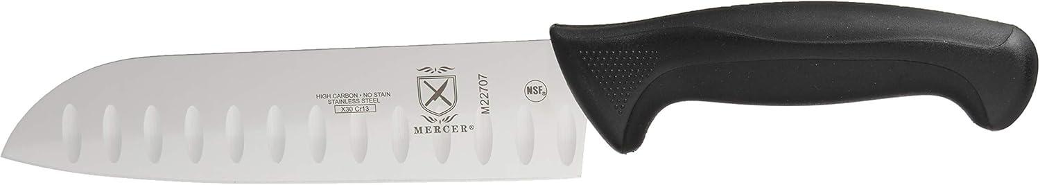 image:imageMercer Culinary Millennia 5Piece Magnetic Board Set Rubberwood White HandlesBlack Handles