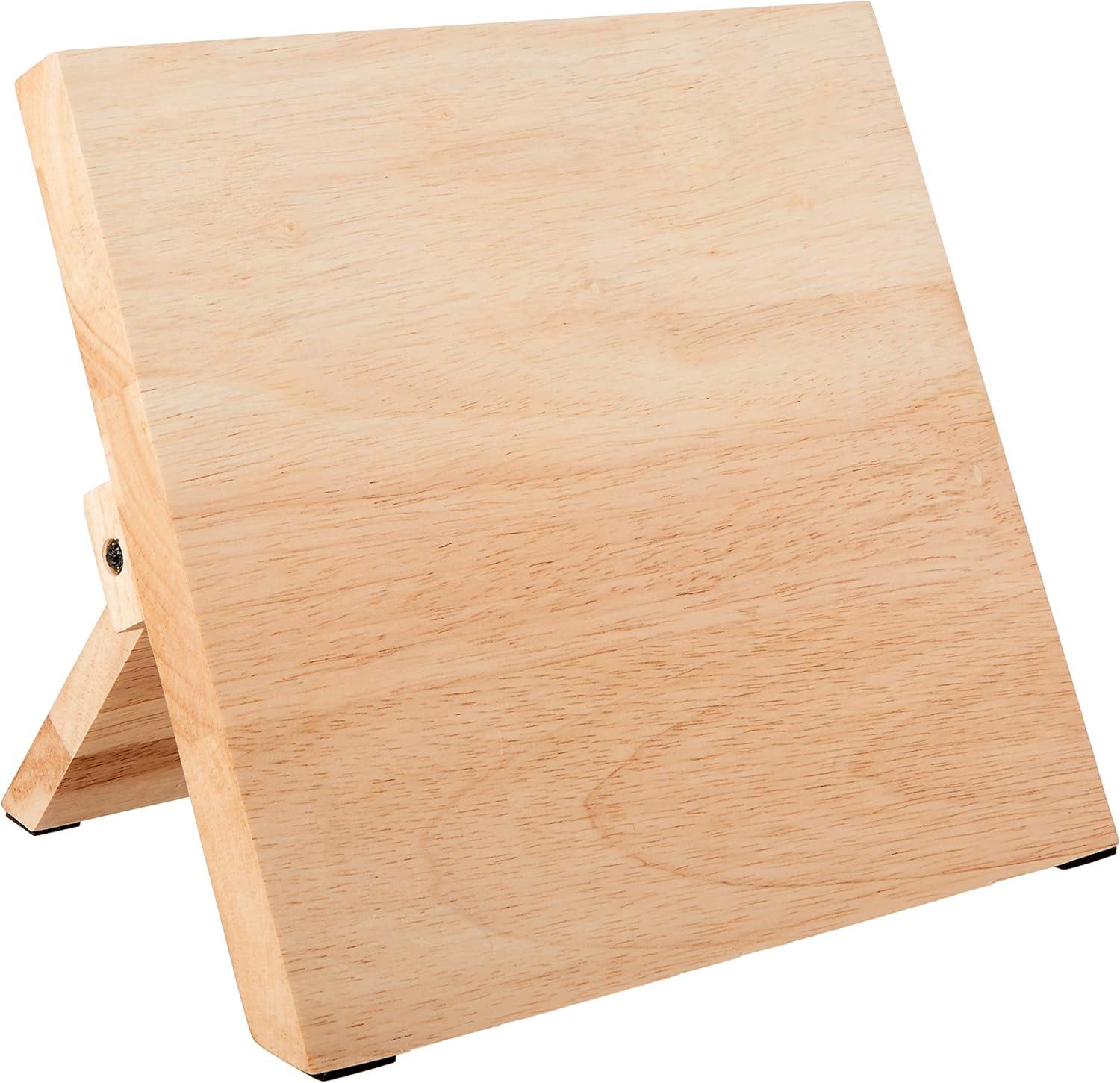 image:imageMercer Culinary Millennia 5Piece Magnetic Board Set Rubberwood White HandlesBlack Handles