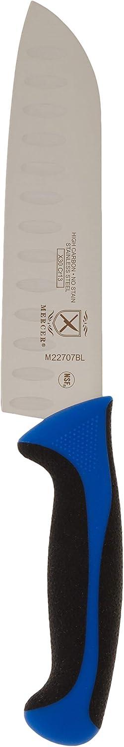 image:imageMercer Culinary Millennia 5Piece Magnetic Board Set Rubberwood White HandlesBlue Handles