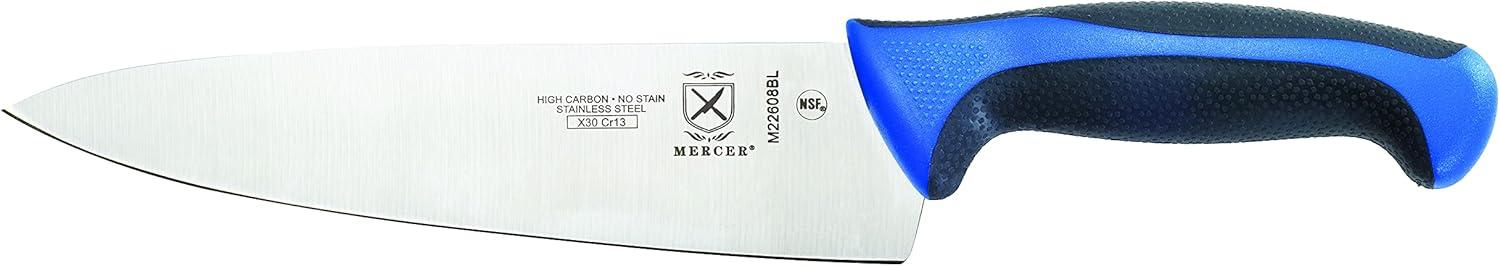 image:imageMercer Culinary Millennia 5Piece Magnetic Board Set Rubberwood White HandlesBlue Handles