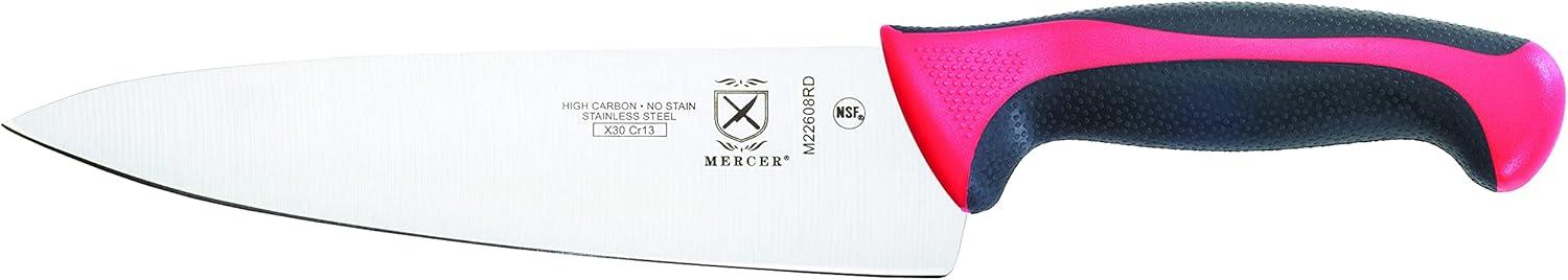 image:imageMercer Culinary Millennia 5Piece Magnetic Board Set Rubberwood White HandlesRed