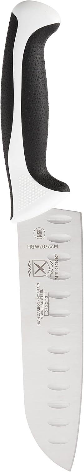 image:imageMercer Culinary Millennia 5Piece Magnetic Board Set Rubberwood White HandlesWhite Handles