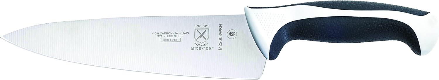 image:imageMercer Culinary Millennia 5Piece Magnetic Board Set Rubberwood White HandlesWhite Handles