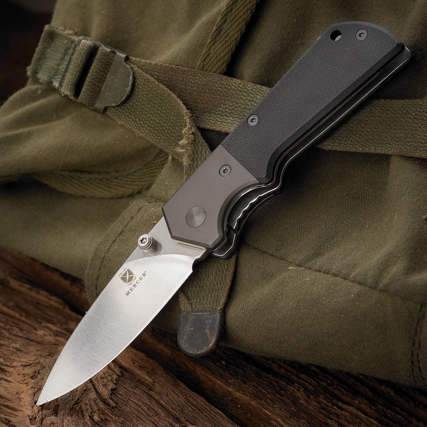 image:imageMercer Sport Folding Pocket KnifeG10 HandleBravo