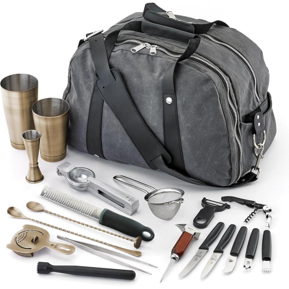 image:imageBarfly Bar Sets 13 Piece GoldAntique Gold