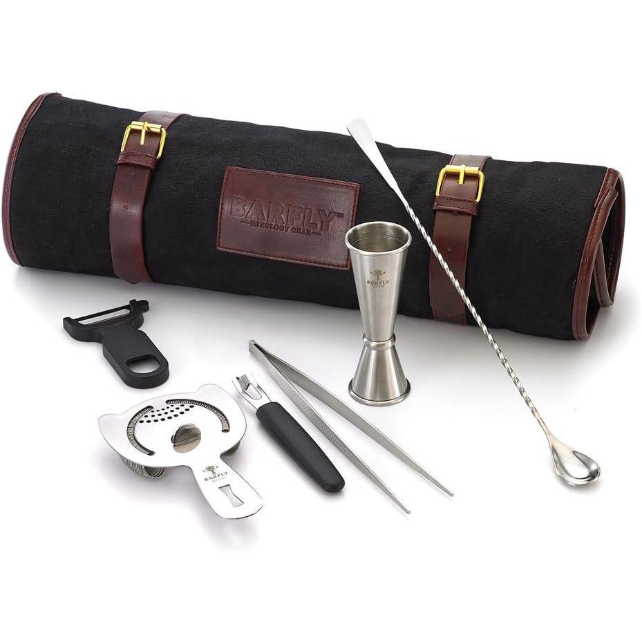 image:imageBarfly Cocktail Set 7Piece Essentials CopperStainless Steel