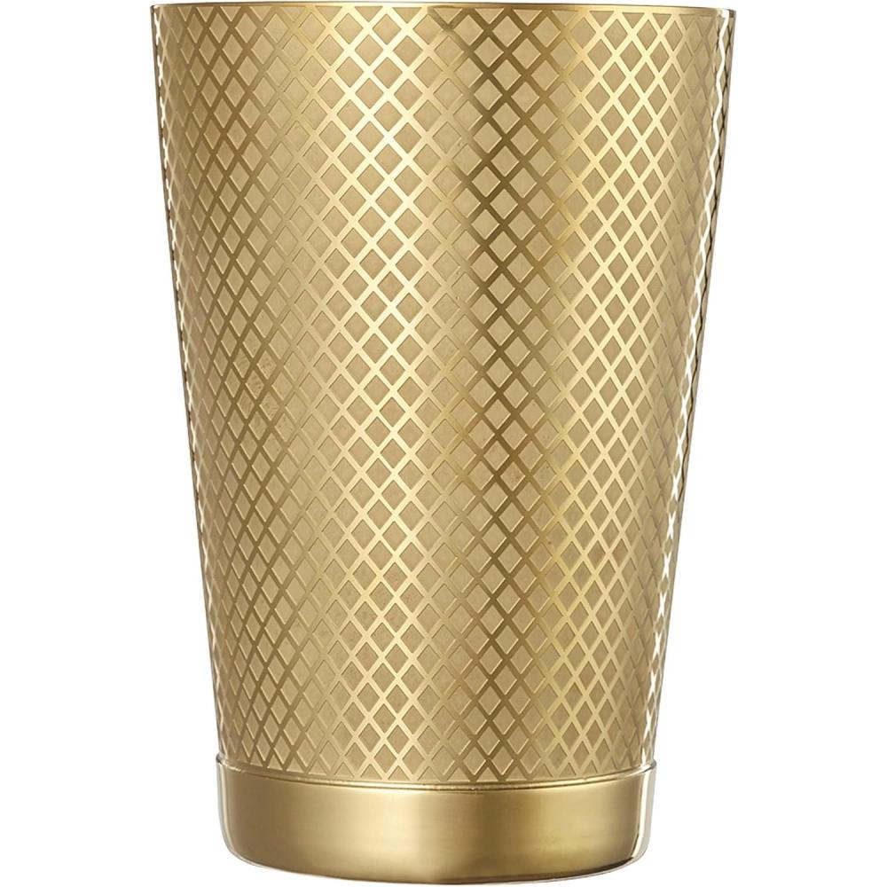image:imageBarfly Diamond Lattice Shaker Set Antique CopperGold