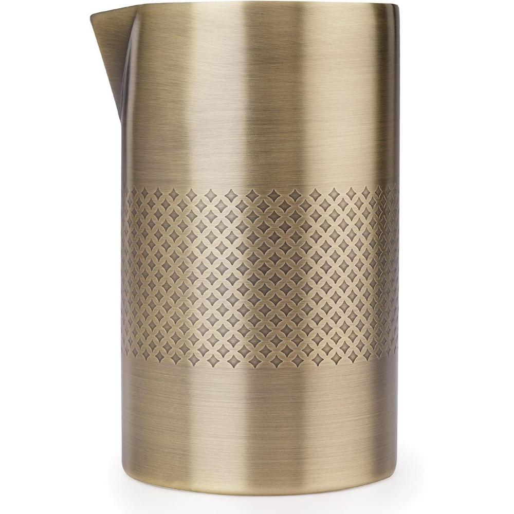 image:imageBarfly Double Wall Mixing Tin 21 oz 625 ml Stainless SteelAntique Gold