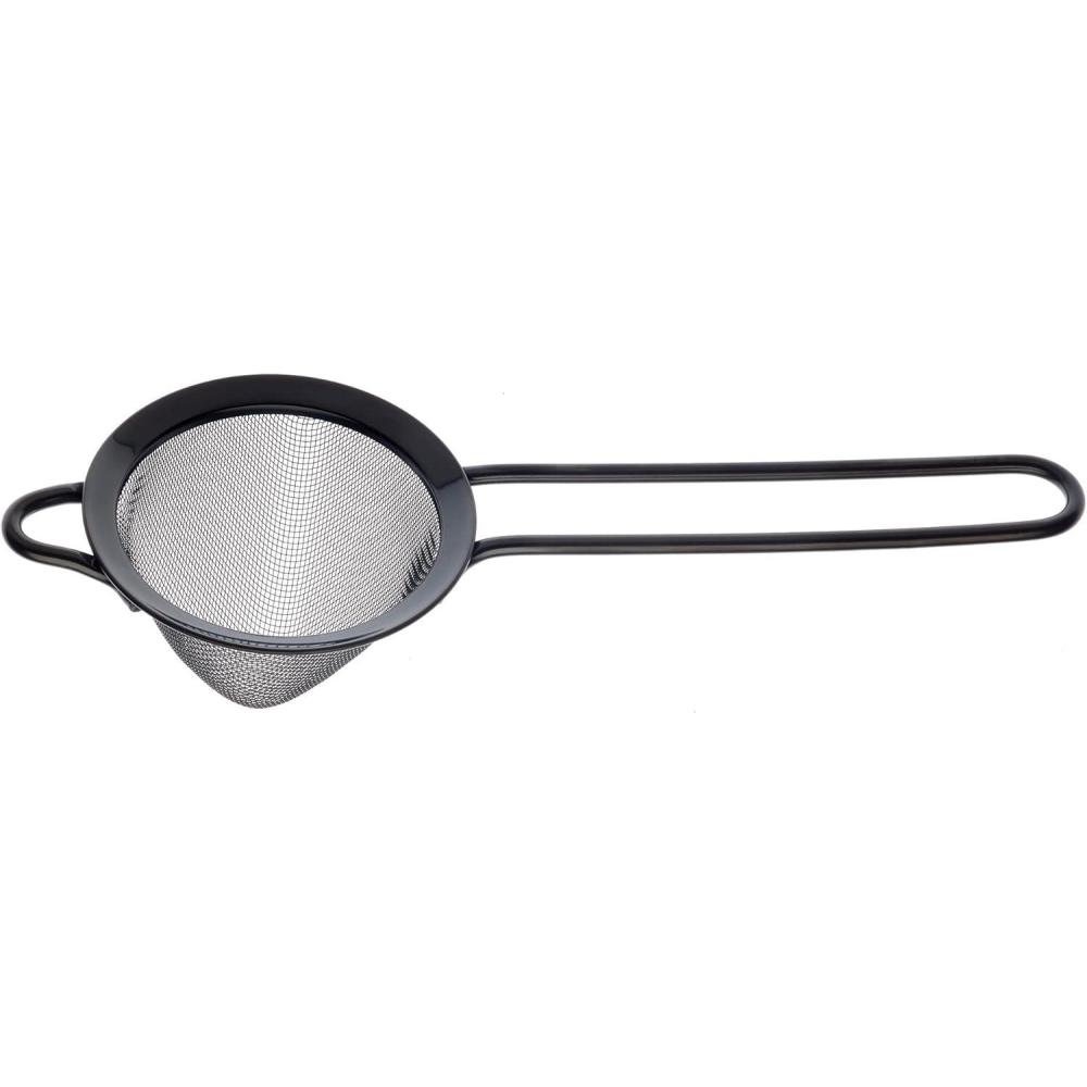 image:imageBarfly Fine Mesh Strainer 3 12 Diam Bowl Gun Metal Black