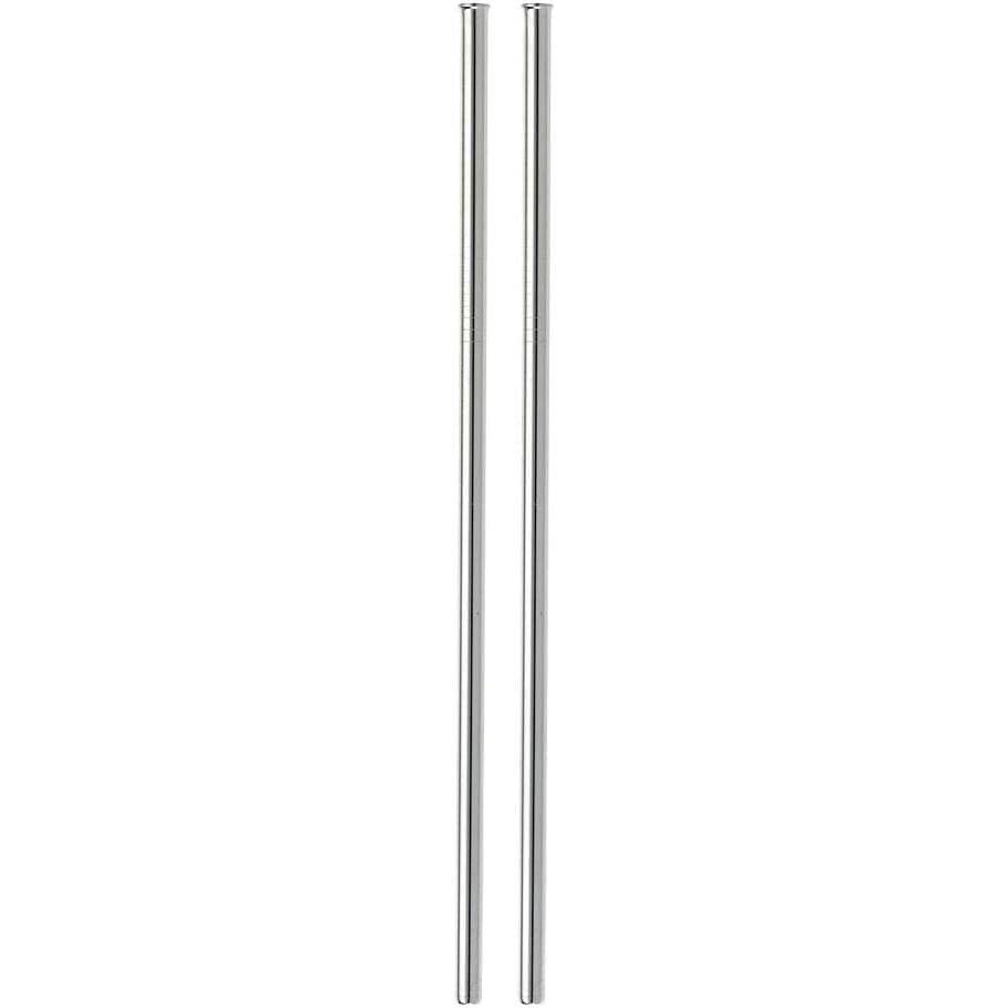 image:imageBarfly Stainless Steel Straw 6 12 516 Diam Straight85 25 Diam Pack of 2