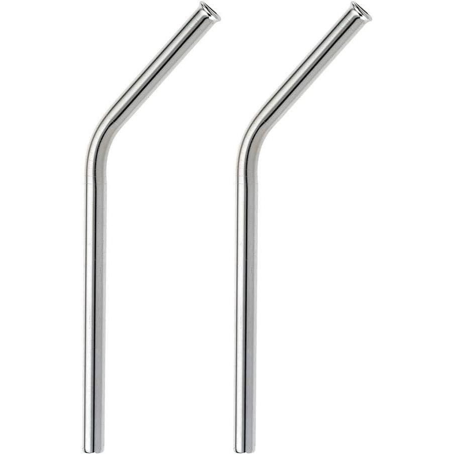 image:imageBarfly Stainless Steel Straw 8 12 14 Diam Curved1 Count Pack of 2