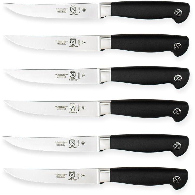 image:imageMercer Culinary Genesis Steak Knife Set SerratedHigh Carbon5InchSerrated