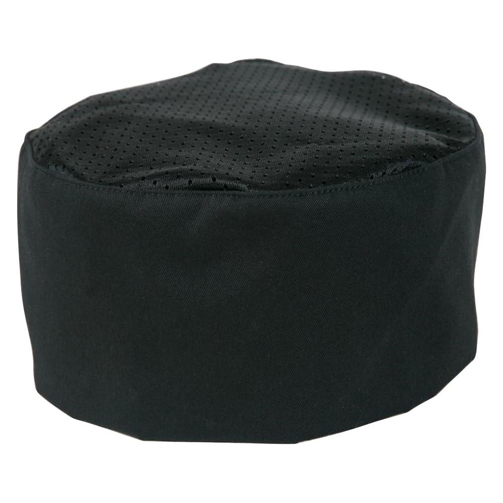 image:imageMercer Culinary M60075HT Hounds Tooth Skull Cap with No MeshStandard  Black
