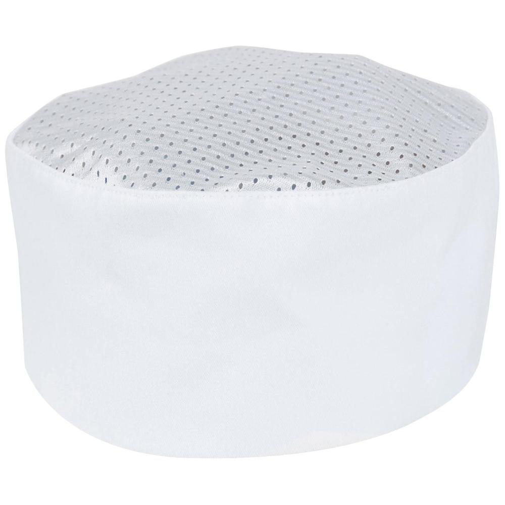 image:imageMercer Culinary M60075HT Hounds Tooth Skull Cap with No MeshStandard White