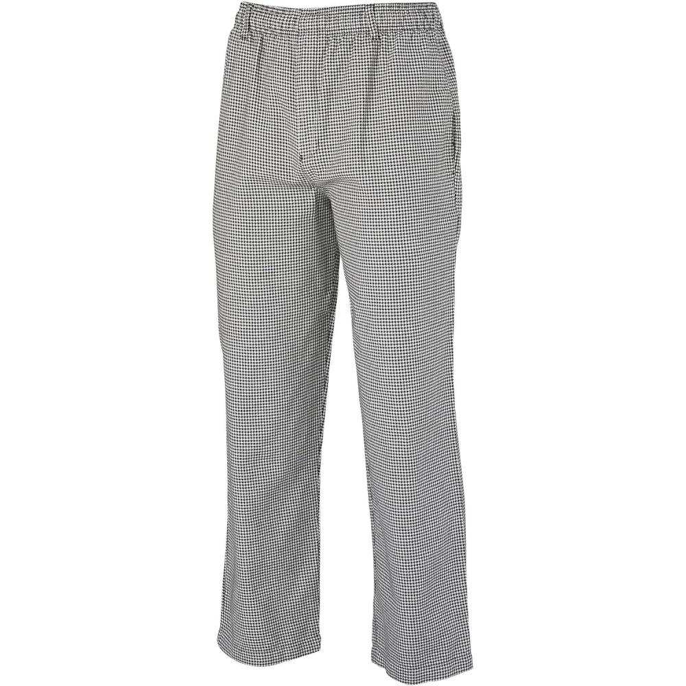image:imageMercer Culinary M61050HT3X Genesis Mens Chef Pants in Hounds Tooth 3XLarge BlackWhiteBlack and White Houndstooth