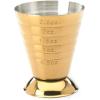 Barfly Bar Measuring Cup, 2.5 oz., Gun Metal Black(Gold)