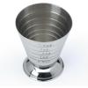 Barfly Bar Measuring Cup, 2.5 oz., Gun Metal Black(Stainless Steel)