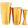 Barfly Bar Sets, 13 Piece, Gold(Gold)