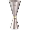 Barfly Japanese Style Jigger, 1/2 oz x 3/4 oz, Stainless(Banded)