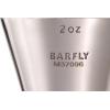 Barfly Japanese Style Jigger, 1/2 oz x 3/4 oz, Stainless(Banded)
