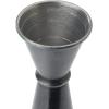 Barfly Japanese Style Jigger, 1/2 oz x 3/4 oz, Stainless(Vintage Black)