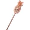 Barfly M37031CP Cocktail Pick, Circle Top, 4.25″ inch Copper (pack of 12)(Copper Pineapple Top)