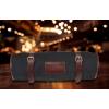 Barfly Mixology Roll Black with brown leather accents