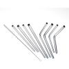 Barfly Stainless Steel Straw, 8 1/2″, 1/4″ Diam., Curved(10 5/8″)