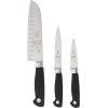 Mercer Culinary Genesis 7-Piece Forged Steak Knife Set, Steel/Black(Forged Starter Set 4-Piece)