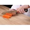 Mercer Culinary M20000 Genesis 6-Piece Forged Knife Block Set, Tempered Glass Block,Black(8-Piece Magnetic)