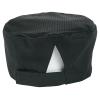 Mercer Culinary M60075HT Hounds Tooth Skull Cap with No Mesh(Standard  Black)