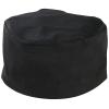 Mercer Culinary M60075HT Hounds Tooth Skull Cap with No Mesh(X-large  Black)