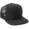 Mercer Culinary M60135BK Cap, O/S, Black w/Black Mesh(Black/Black Mesh)