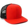 Mercer Culinary M60135BK Cap, O/S, Black w/Black Mesh(Red/Black Mesh)