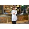 Mercer Culinary M61110WH Genesis Bib Apron with Pocket, White(White)