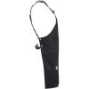 Mercer Culinary Metro Edge Renegade Bib Server Apron, Black Denim with Brown Leather Straps(Black Canvas)