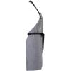 Mercer Culinary Metro Edge Renegade Bib Server Apron, Black Denim with Brown Leather Straps(Light Gray)