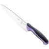 Mercer Culinary Millennia 5-Piece Magnetic Board Set, Rubberwood, White Handles(Purple)